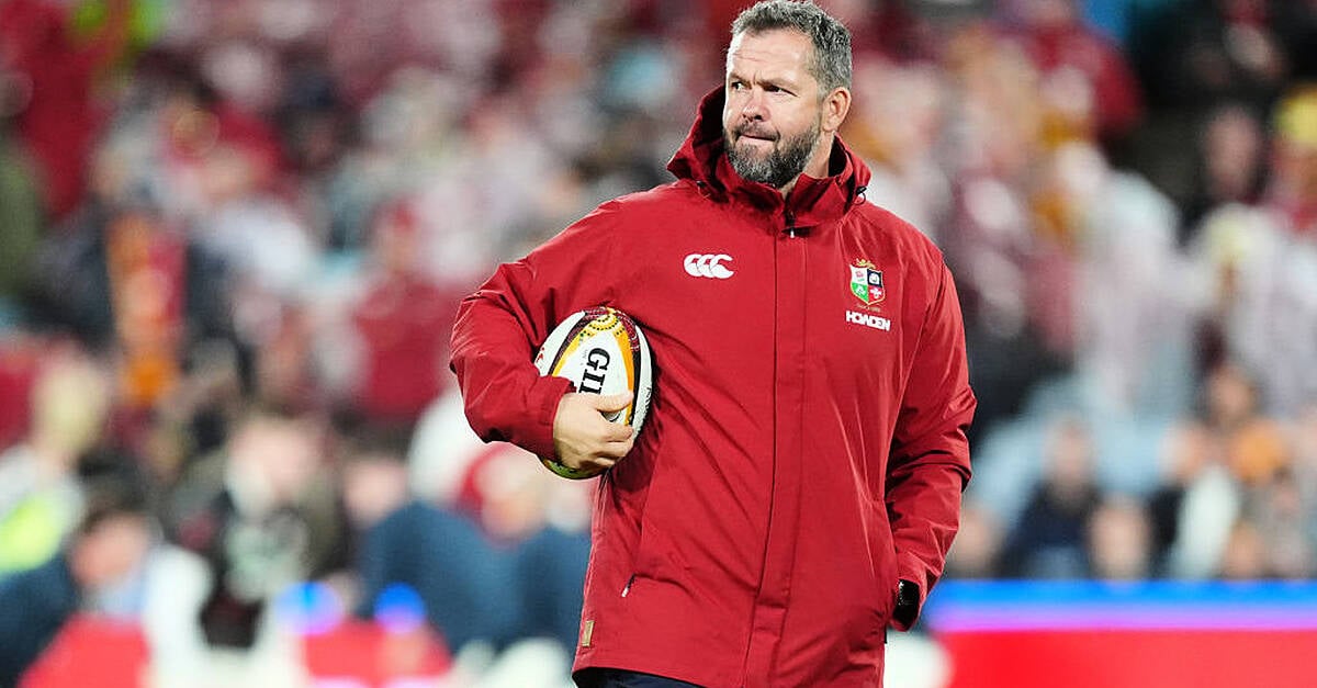 Andy Farrell not ruling out leading the Lions for New Zealand tour