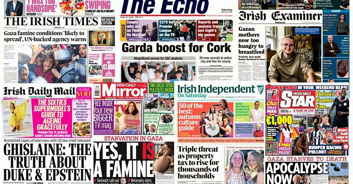 What the papers say: Saturday`s front pages