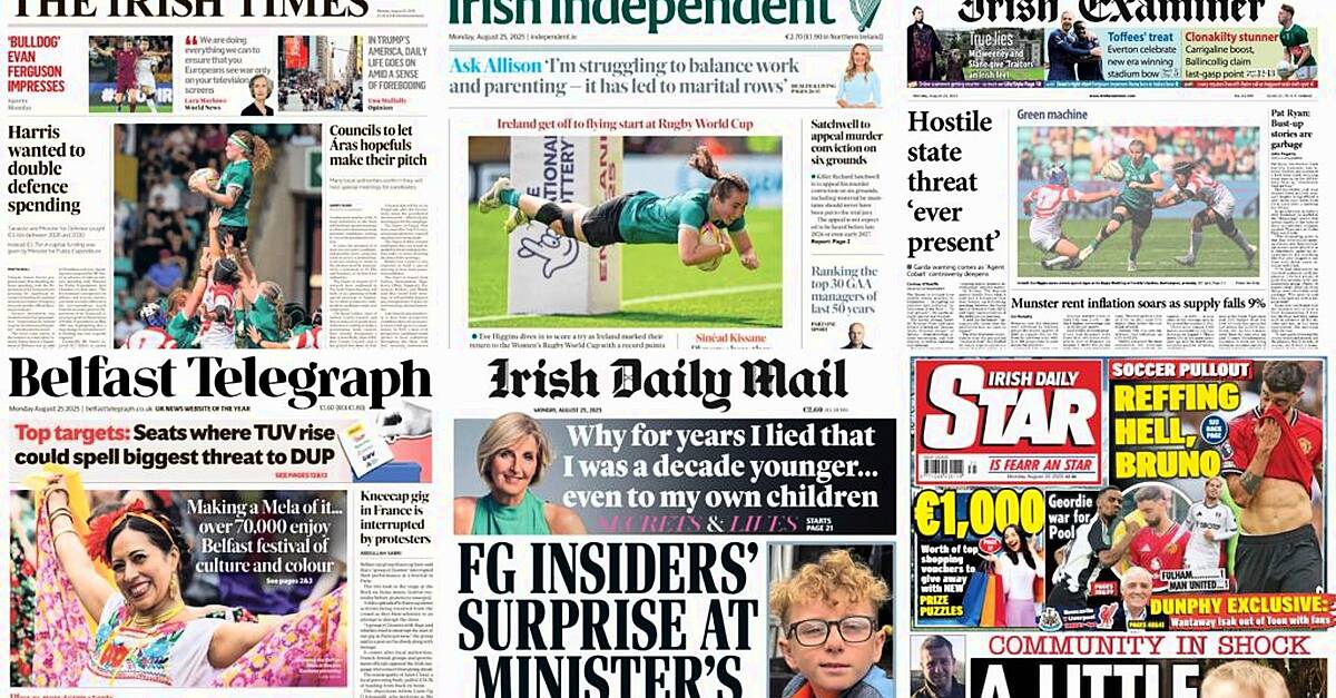 What the papers say: Monday`s front pages