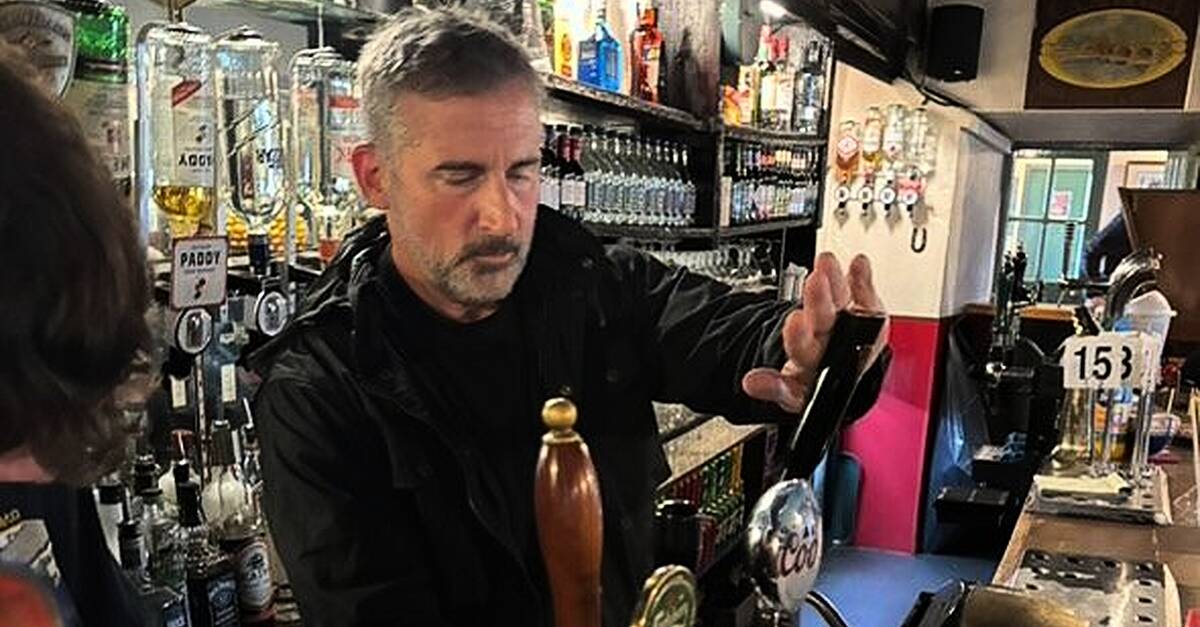 Actor Steve Carell spotted on Aran Islands