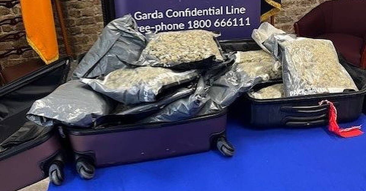 Man arrested and €192,000 cannabis seized in Dublin city