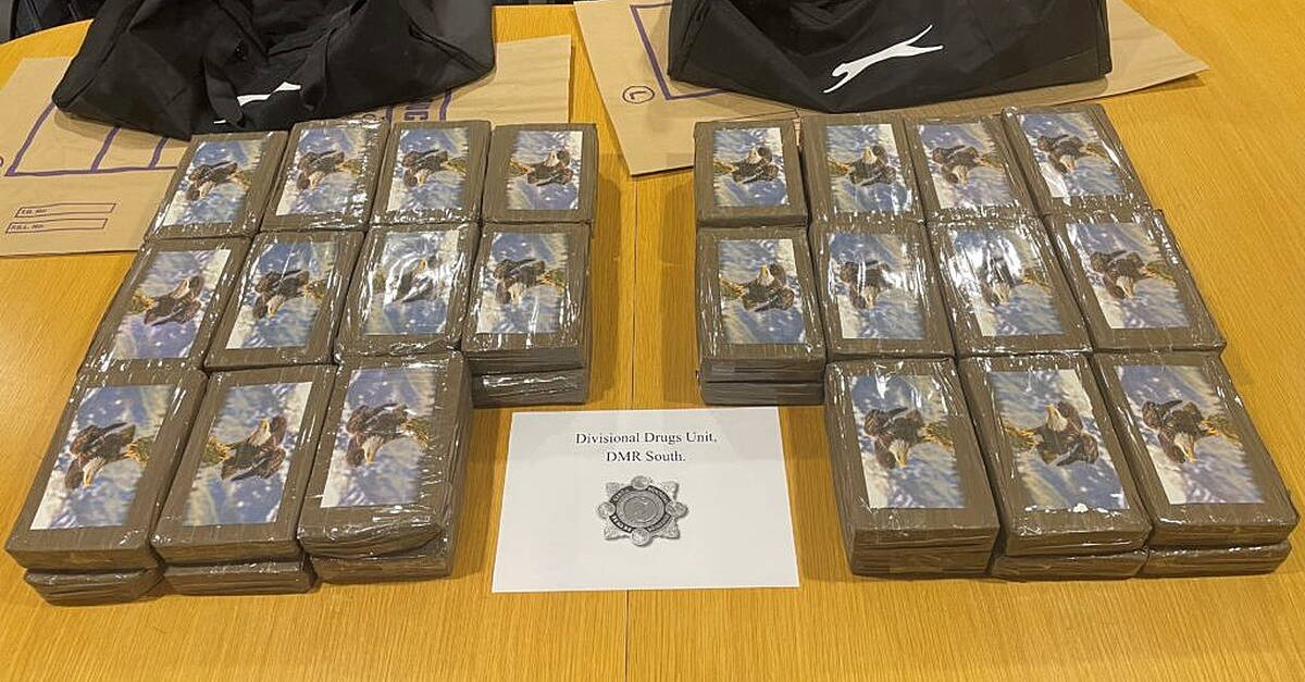 Man (40s) arrested after €3.2m of drugs seized in Dublin
