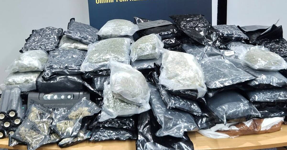 Five people arrested after €2.1m worth of drugs seized in Dublin and ...