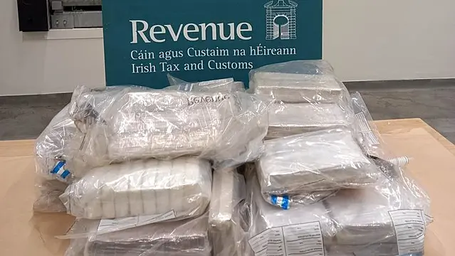 Gardaí arrest man following €3.75m cocaine seizure at Rosslare Europort