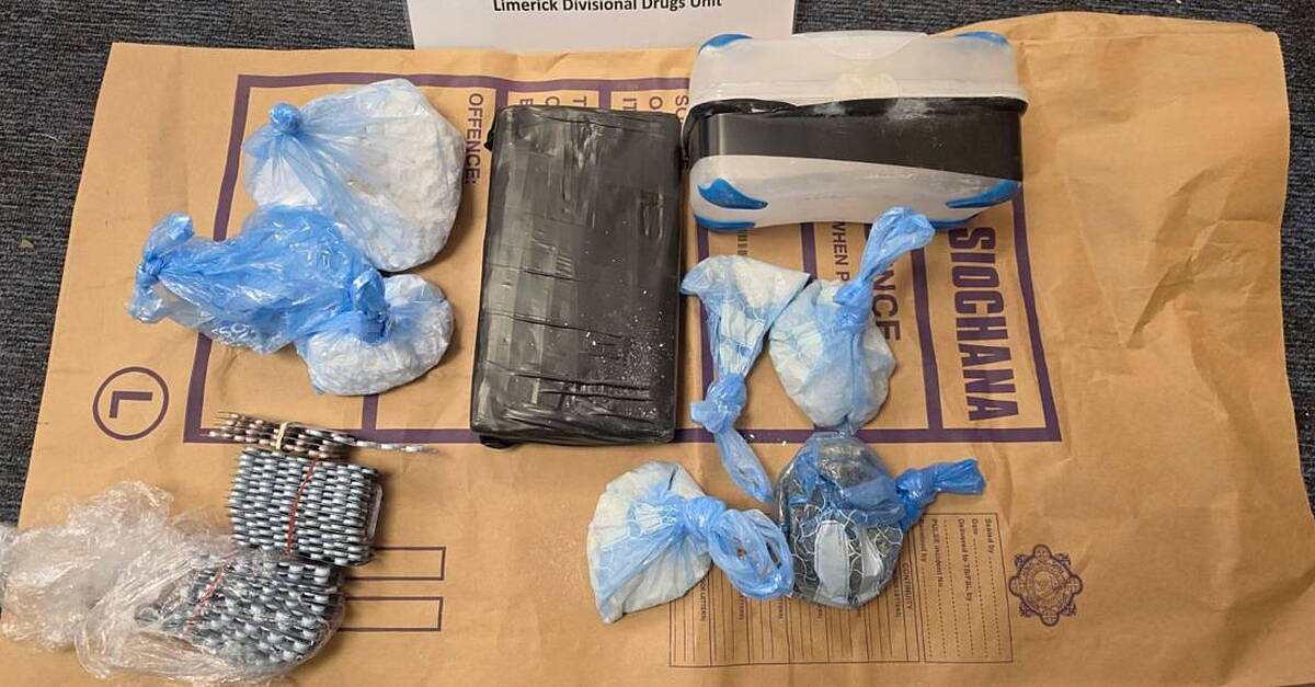 Man (30s) arrested in Limerick over seizure of cocaine worth €125k