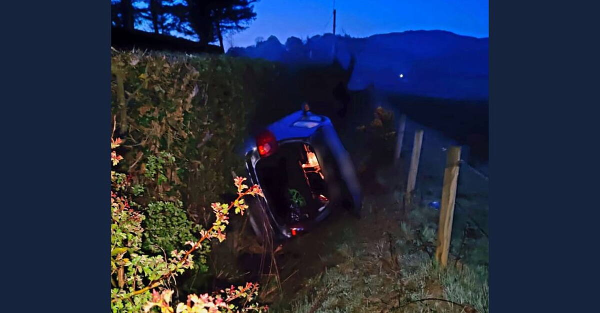 Donegal driver arrested after crashing car while eight times over drink ...
