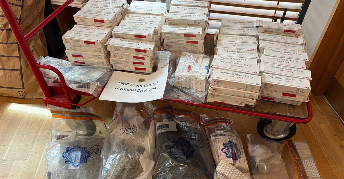 Man and woman arrested after €198k of controlled drugs seized in Co Dublin