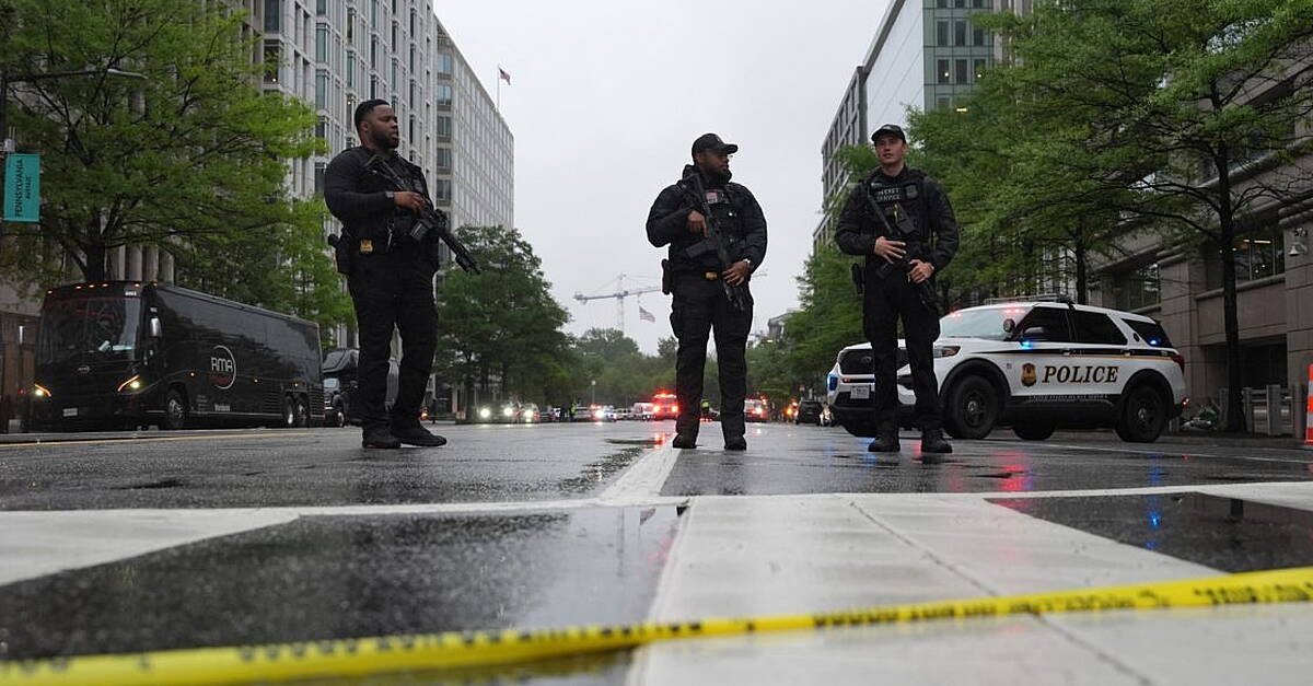 US Secret Service and police respond to reports of shots fired near ...