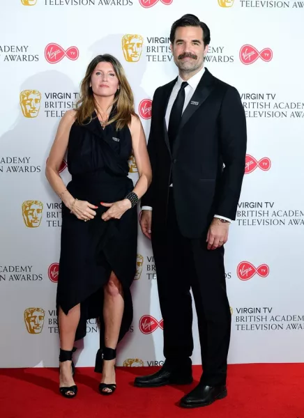 Sharon Horgan and Catastrophe co-star Rob Delaney (Ian West/PA)