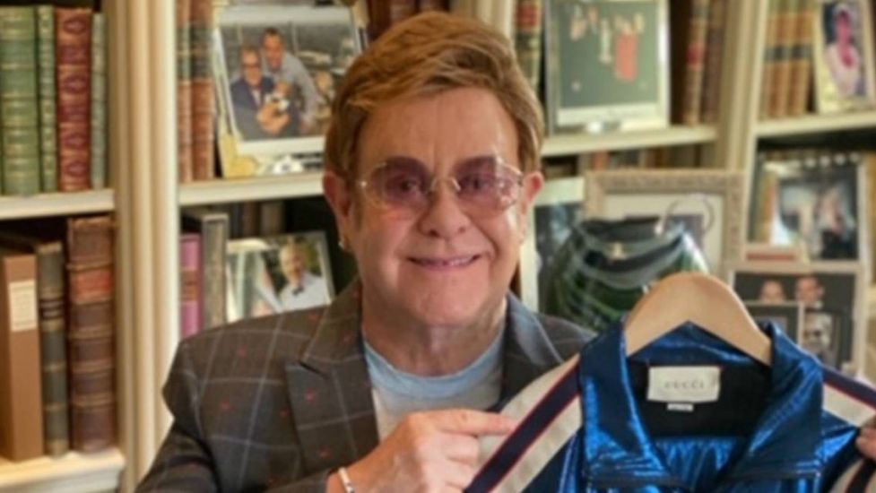 Sir Elton John’s Gucci Tracksuit Among Music Items Going Under The Hammer