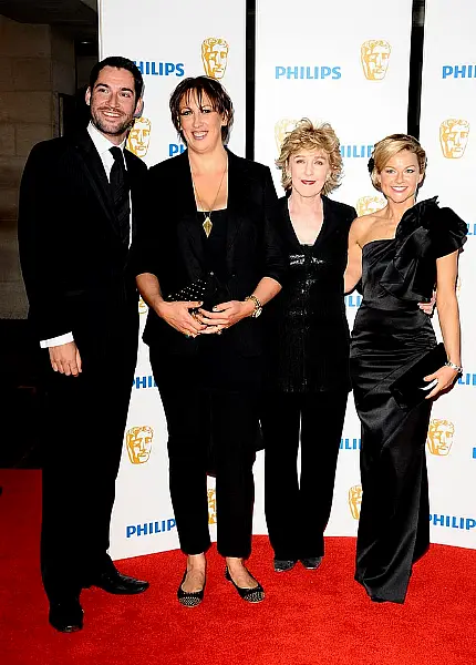 Miranda stars Tom Ellis, Miranda Hart, Patricia Hodge and Sarah Hadland (Ian West/PA)