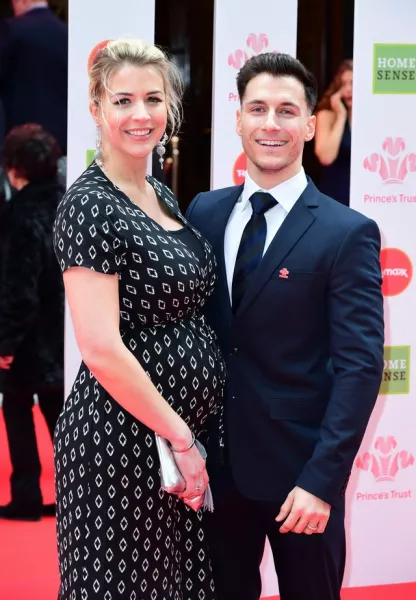 Gemma Atkinson and Gorka Marquez (Ian West/PA)