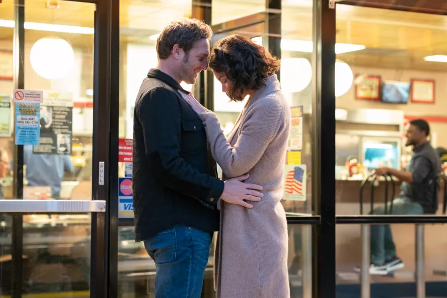 Josh Lucas and Katie Holmes in The Secret: Dare To Dream (Lionsgate)