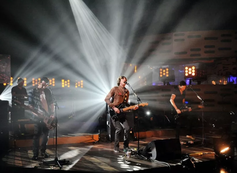 Snow Patrol performing on the Graham Norton Show in 2011 (Nick Ansell/PA)