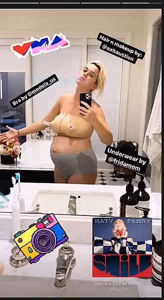 Katy Perry (Instagram Stories/Katy Perry/PA)