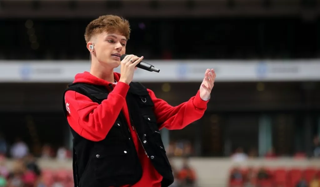 HRVY on stage last summer (Isabel Infantes/PA)