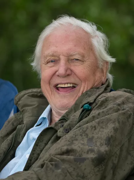 Sir David Attenborough on location for The Green Planet for the first time since March. Photo: Suzanne Plunkett/BBC/PA
