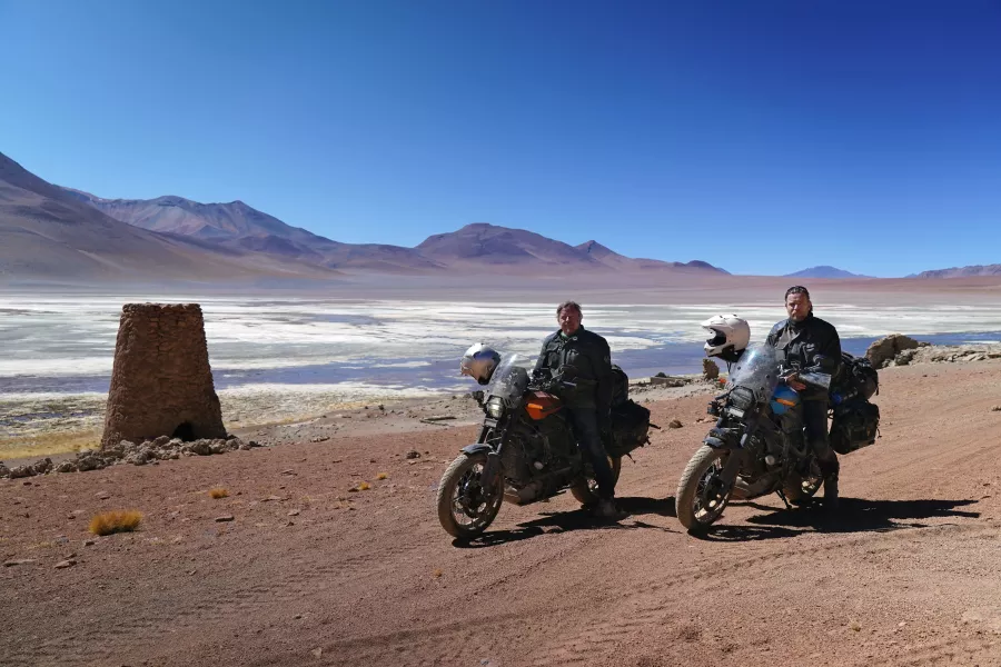 (L-R) Charley Boorman, Ewan McGregor (Courtesy of Apple TV+/PA)