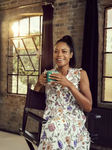 Naomie Harris is among the celebrities urging the public to take part in Macmillan Cancer Support’s coffee morning fundraiser (Macmillan/PA)