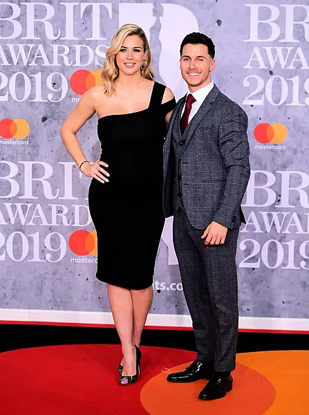 Gemma Atkinson and Gorka Marquez (Ian West/PA)