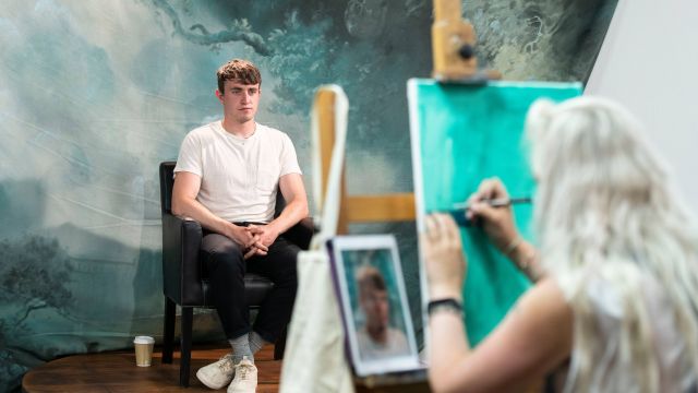 Paul Mescal Sits For Portrait Artist Of The Year