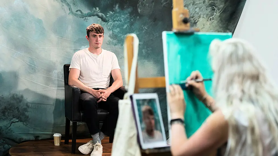 Paul Mescal Sits For Portrait Artist Of The Year