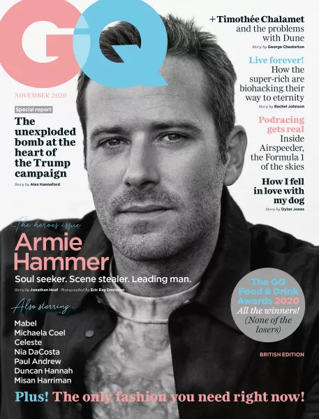 The November issue of GQ (Eric Ray Davidson).