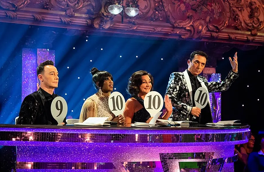 The Strictly Come Dancing judges (Guy Levy/PA)