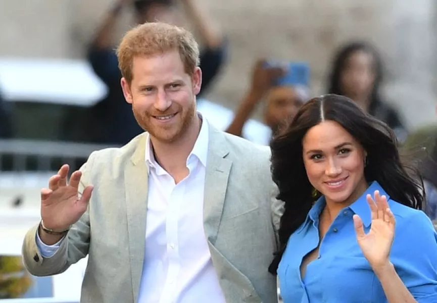 The Duchess of Sussex’s former Suits co-star said he is too scared to call her (Dominic Lipinski/PA)
