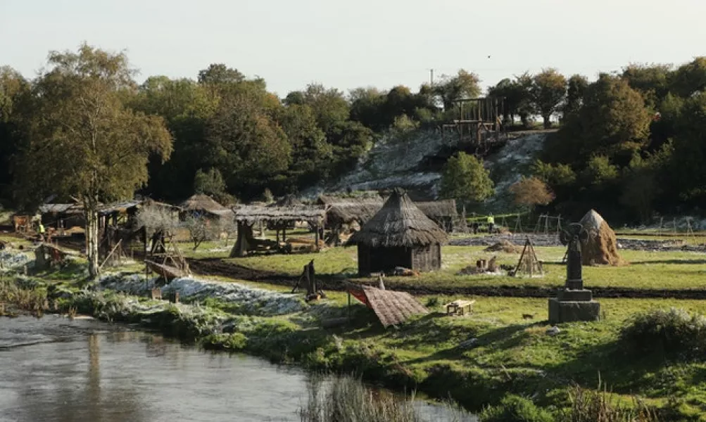 The set of the movie The Last Duel (Niall Carson/PA)