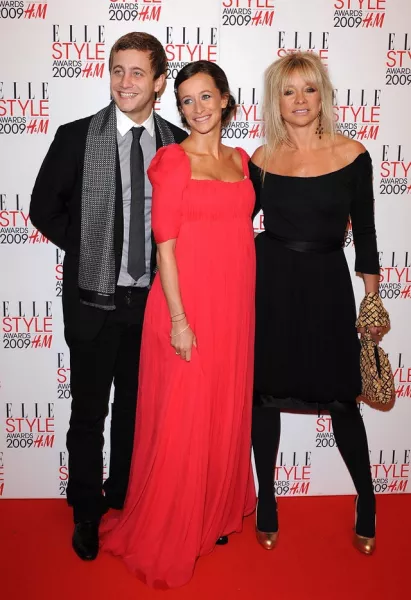 Jo, Leah and Tyrone Wood (Ian West/PA)