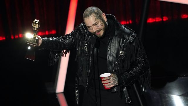 Post Malone Big Winner At Delayed Billboard Music Awards