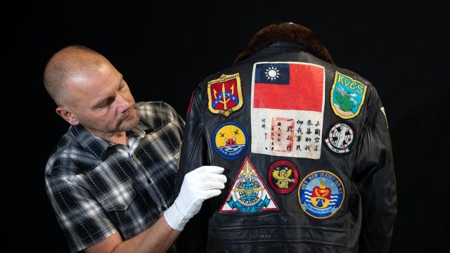 Pretty Woman Boots And Top Gun Bomber Jacket Up For Auction