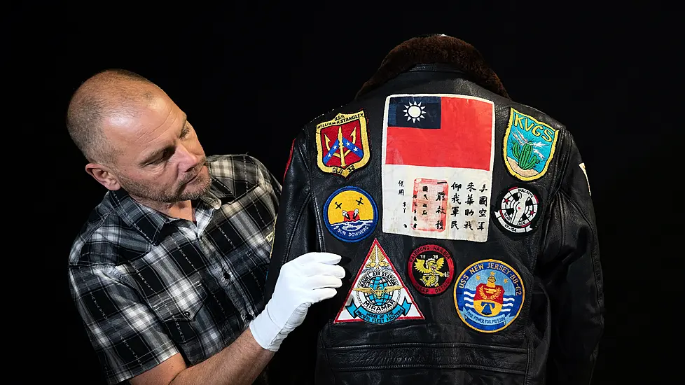 Pretty Woman Boots And Top Gun Bomber Jacket Up For Auction