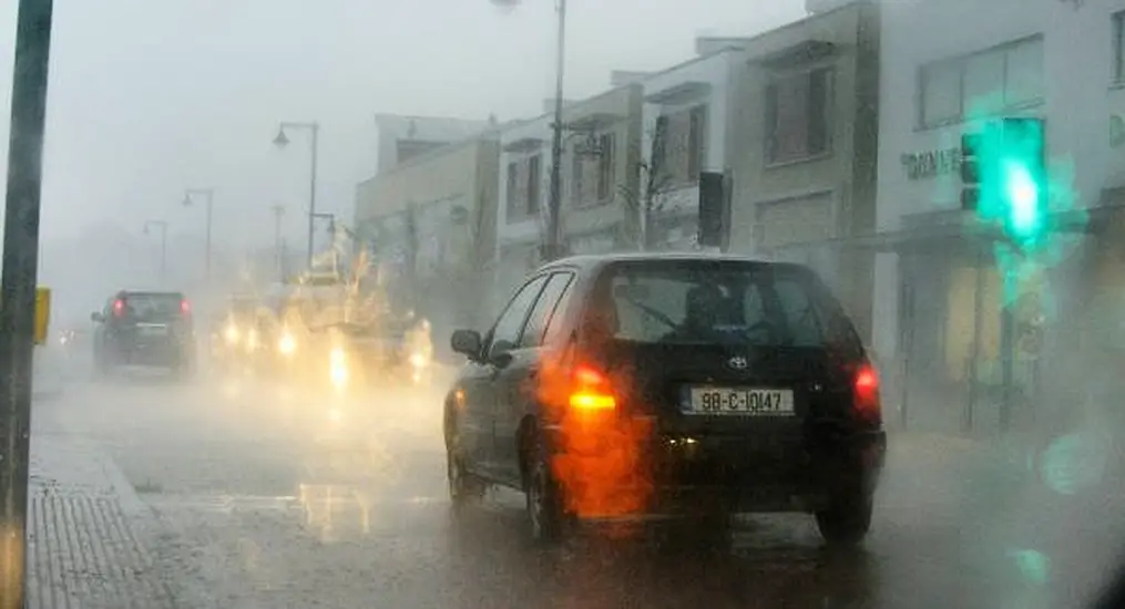 Status Yellow Rainfall Warning Issued For Eight Counties