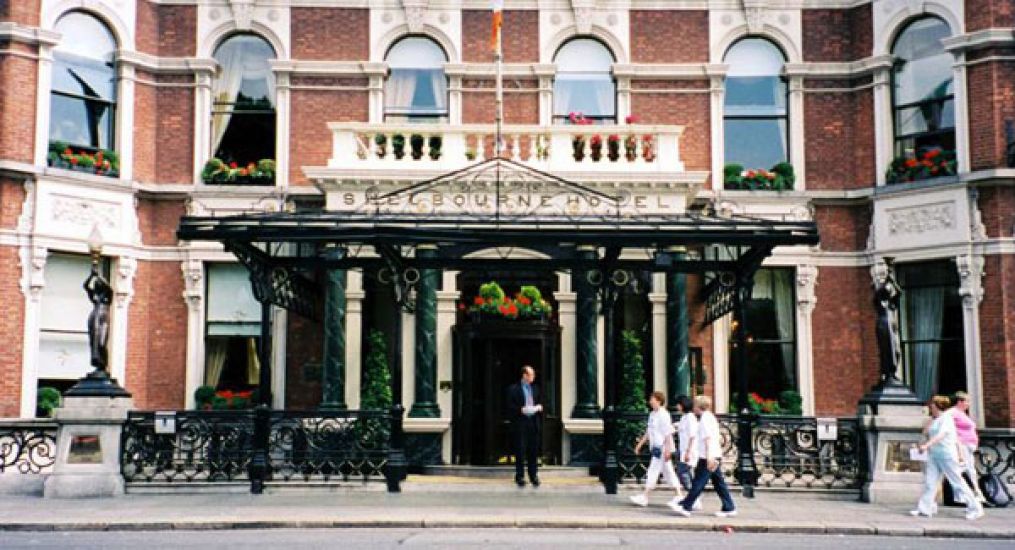 Shelbourne Statues Fully Restored To The Front Of The Building