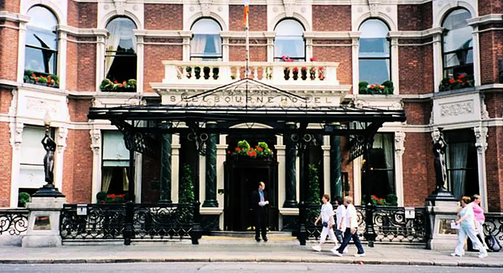 Shelbourne Statues Fully Restored To The Front Of The Building