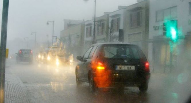 Yellow Rain Warning Issued For Three Western Countries