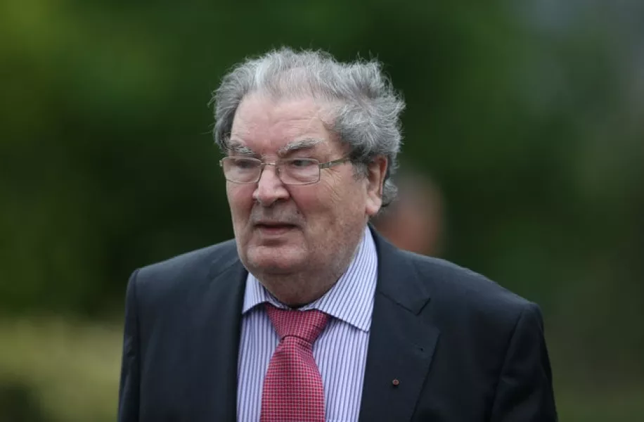 John Hume’s funeral will take place on Wednesday morning in Derry (Niall Carson/PA)