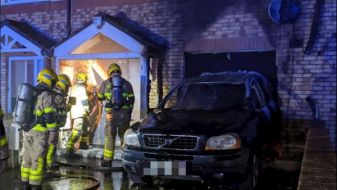 Jeep Crashes Into Sitting Room Wall In Tallaght