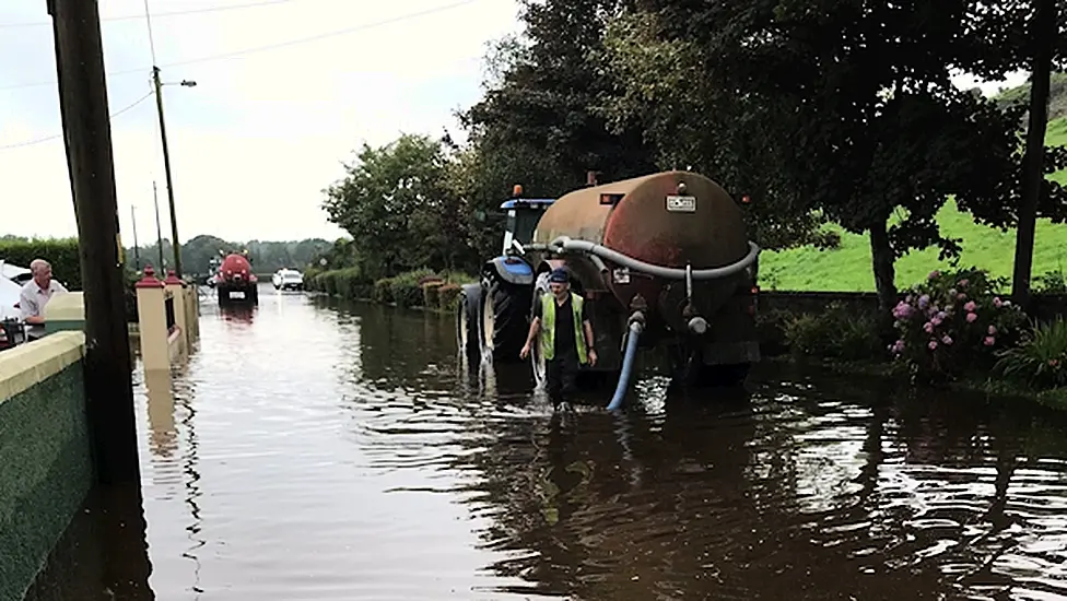 Flooding In Co Cork Causes Damage To Roads And Property