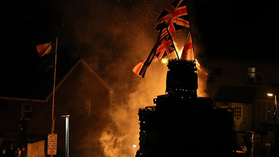 Controversial Nationalist Bonfires Lit In Derry