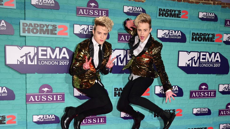 Jedward V Jim Corr In Twitter Spat Over Anti-Mask Protests