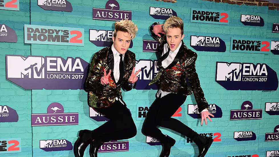 Jedward V Jim Corr In Twitter Spat Over Anti-Mask Protests