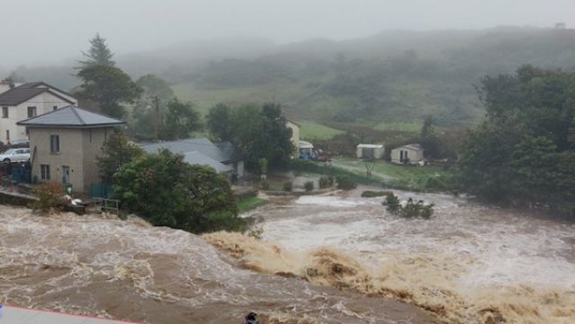 Homes Evacuated In Clifden After Severe Flooding
