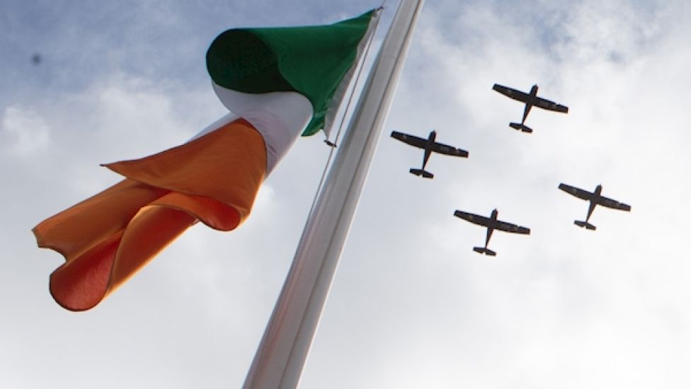 Socially Distant Flyover Marks Day In Honour Of Frontline Workers