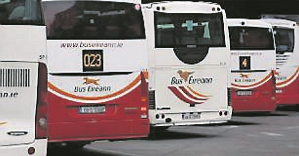 L’enquête montre que près de 10 % des passagers des bus d’Eireann ne détiennent pas de billet valide.