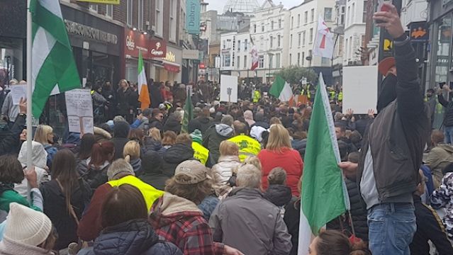 Gardaí Investigating Organisation Of Grafton Street Sit-In Protest