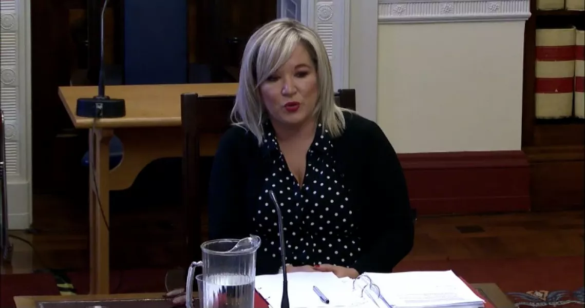 Deputy First Minister Michelle O’Neill (NI Assembly/PA)