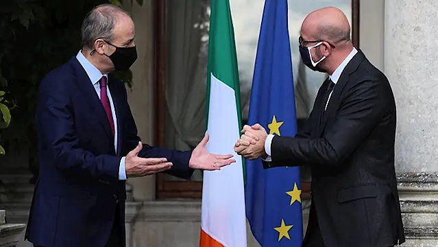 Eu ‘In Full Solidarity With Ireland’ Over Brexit, Michel Says In Dublin Visit